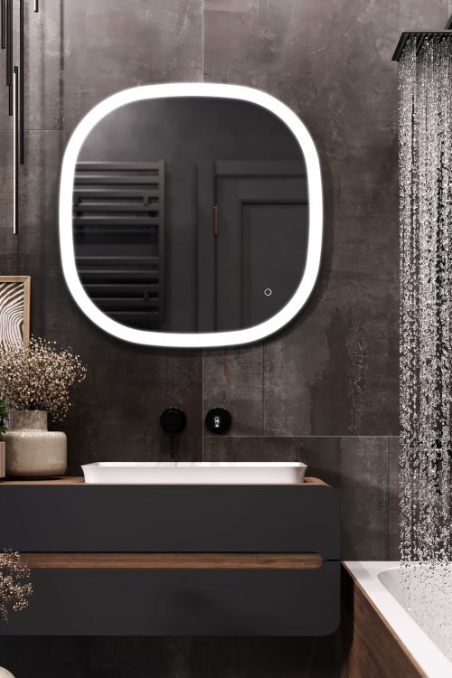 Зеркало с подсветкой в ванную ETHER (1)